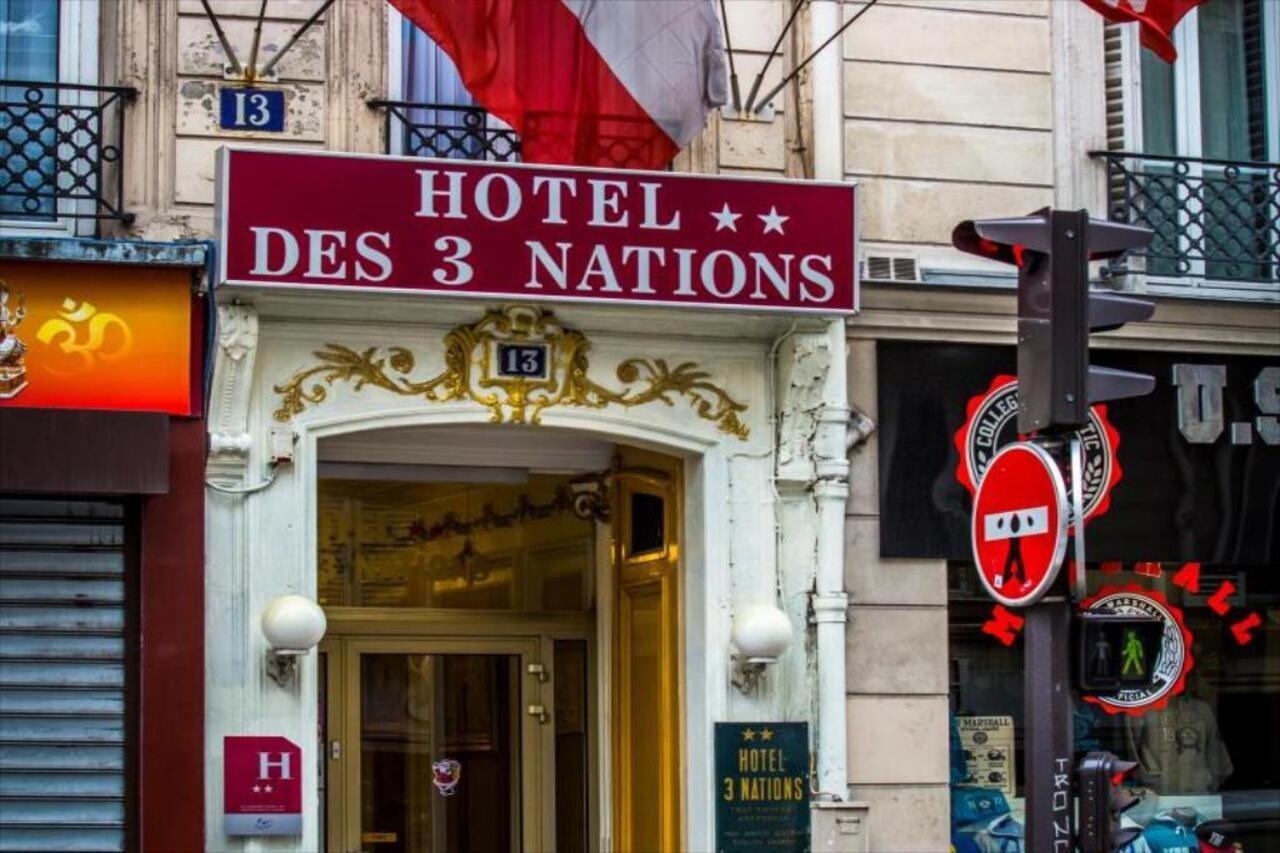 Hotel Des 3 Nations Paris Dış mekan fotoğraf