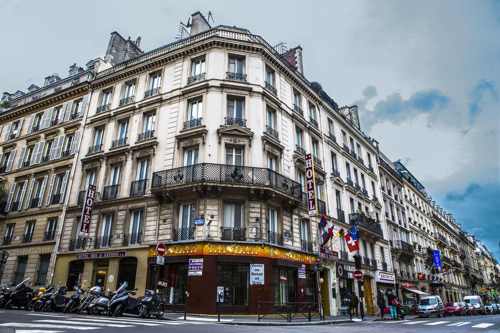 Hotel Des 3 Nations Paris Dış mekan fotoğraf